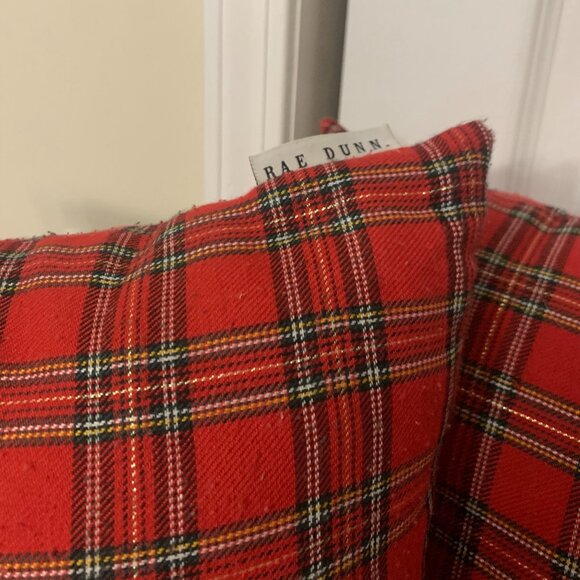 RAE DUNN CHRISTMAS PILLOWS - SET OF 2 - Picture 2 of 6